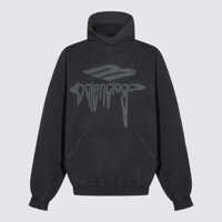 Pulovere Balenciaga Dark Grey Cotton Sweatshirt Barbati