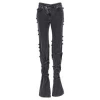 Blugi Alexander McQueen Jeans Asymmetric Closure Femei