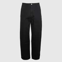 Pantaloni Burberry Black Cotton Pants Barbati