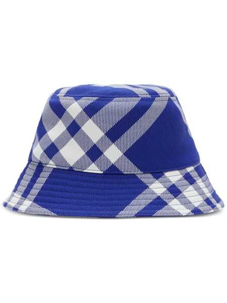 Palarii Burberry Burberry Check Motif Bucket Hat BLUE Femei (BM 18462912) 1