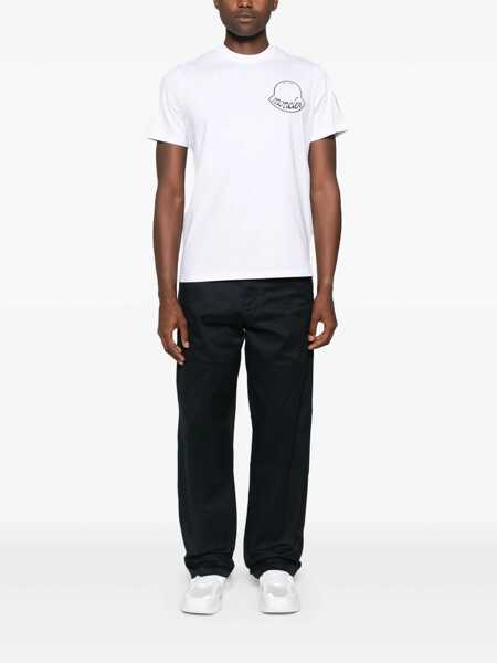 Topuri Moncler Moncler T-Shirts And Polos WHITE Barbati (BM 18463668) 2