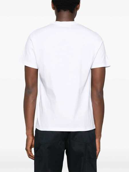 Topuri Moncler Moncler T-Shirts And Polos WHITE Barbati (BM 18463668) 3