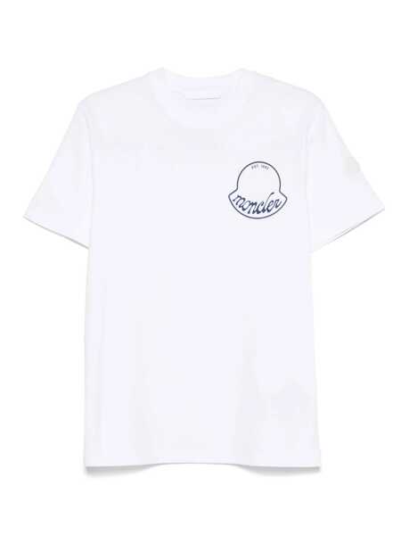 Topuri Moncler Moncler T-Shirts And Polos WHITE Barbati (BM 18463668) 1