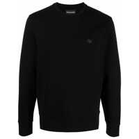 Pulovere Emporio Armani Logo Cotton Sweatshirt Barbati