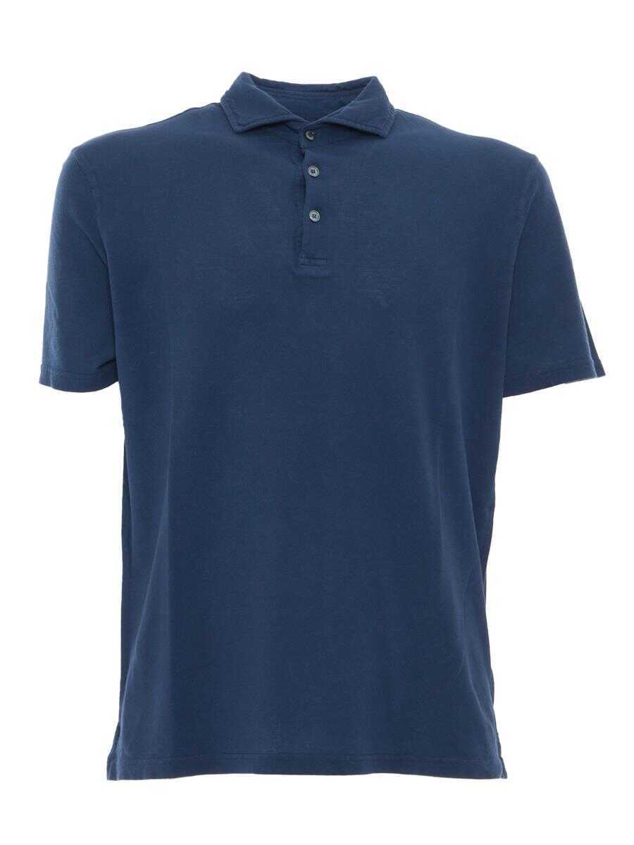 Tricouri Polo Fedeli Fedeli Polo BLUE Barbati (BM 18463923) 1