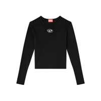 Tricouri Diesel Black 'T-Uncutie-Long-Ls-Od' Long-Sleeved T-Shirt Femei