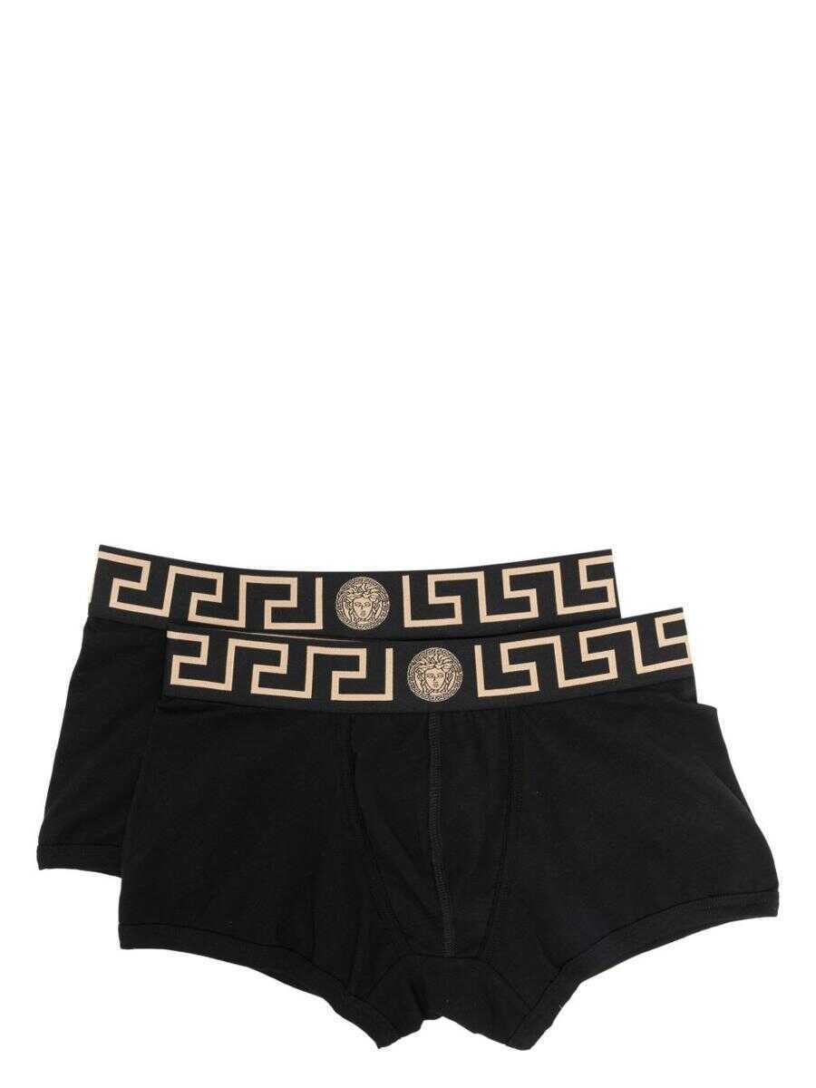 Sorturi de baie Versace Versace Swimwear Black Barbati (BM 18465126) 1