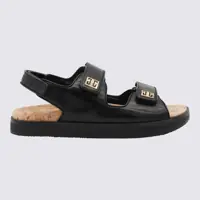 Pantofi cu toc Givenchy Black Sandals Femei