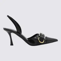 Pantofi cu toc Givenchy Black Leather Pumps Femei