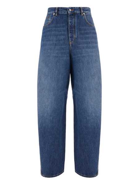 Blugi Givenchy Givenchy Twisted Seam Pants Clothing BLUE Barbati (BM 18465756) 1