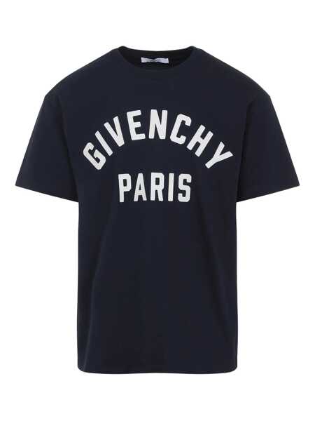 Tricouri Givenchy Givenchy Regular Fit Tshirt Clothing BLUE Barbati (BM 18465762) 1