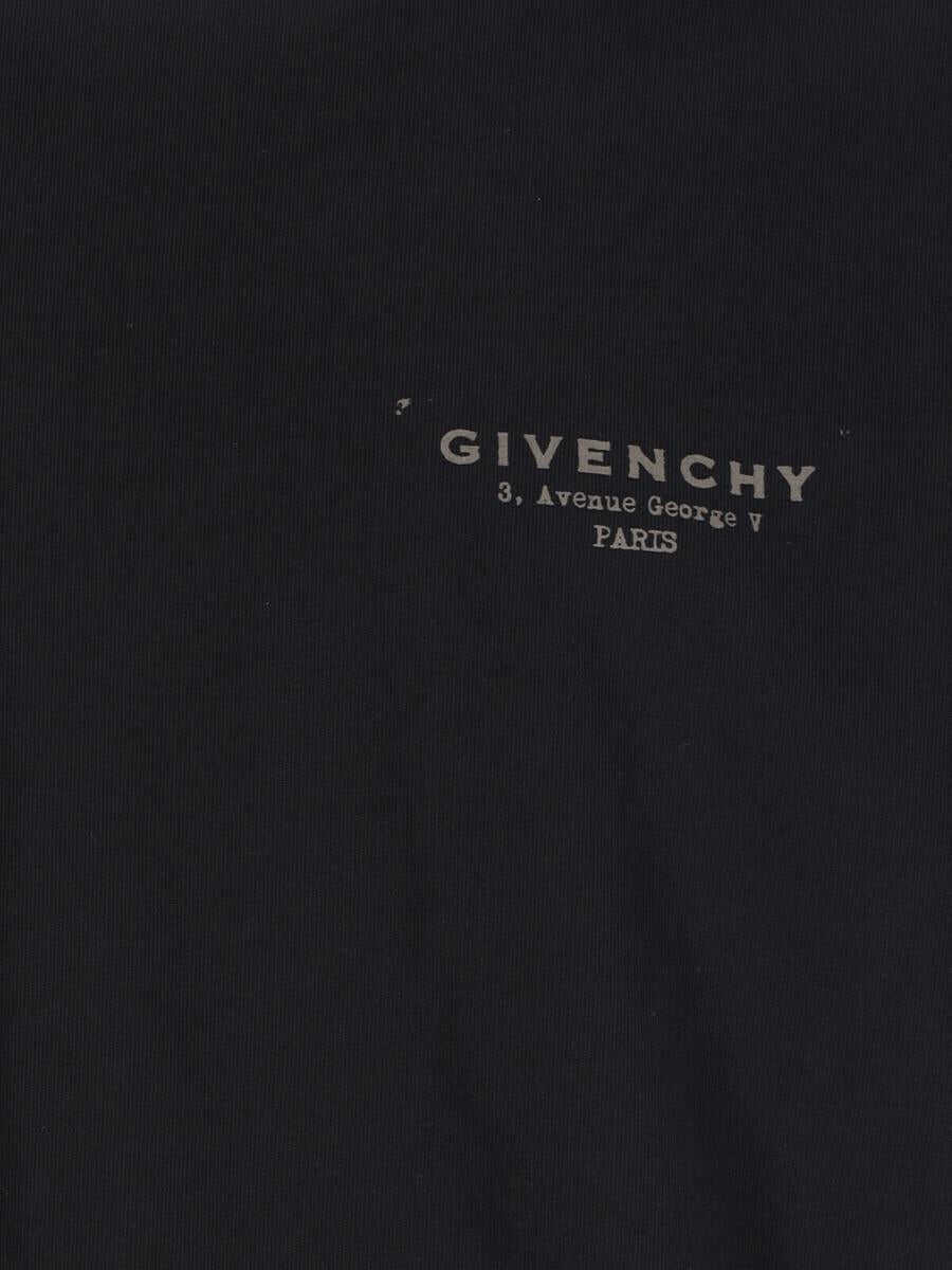 Topuri Givenchy Givenchy T-Shirts And Polos Black Barbati (BM 18465810) 3