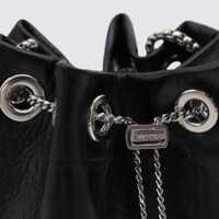 Genti de mana Jimmy Choo Dama - Genti de mana Jimmy Choo Jimmy Choo Black Leather Top Handle Bag Black Femei (BM 18466131) - B-mall.ro