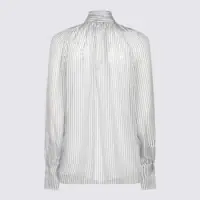 Imbracaminte Dama pagina 263 - Camasi Givenchy Givenchy Ecru Silk Shirt Beige Femei (BM 18466263) - B-mall.ro