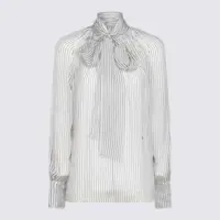 Camasi Givenchy Ecru Silk Shirt Femei