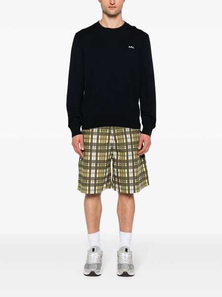 Pulovere A.P.C. A.P.C. Pull Melville BLUE Barbati (BM 18466899) 2