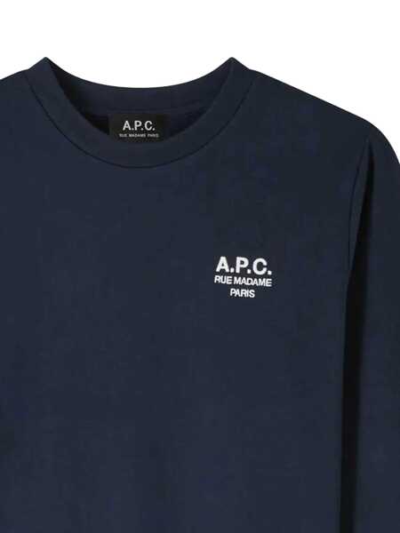 Pulovere A.P.C. A.P.C. Sweat Boxy Rue Madame Gots DARK NAVY/ECRU Femei (BM 18466905) 2
