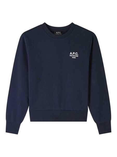 Pulovere A.P.C. A.P.C. Sweat Boxy Rue Madame Gots DARK NAVY/ECRU Femei (BM 18466905) 1