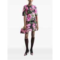 Imbracaminte Dama pagina 263 - Rochii Dolce & Gabbana Dolce & Gabbana Black Cotton Dress PEONIE F.DO NERO Femei (BM 18468213) - B-mall.ro