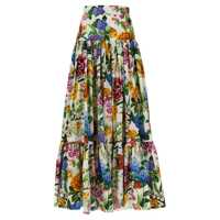 Fuste Dolce & Gabbana Floral Flounces Skirt Femei