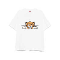 Tricouri Kenzo Kenzo Happy Tiger Embroidered Oversize Tshirt Barbati
