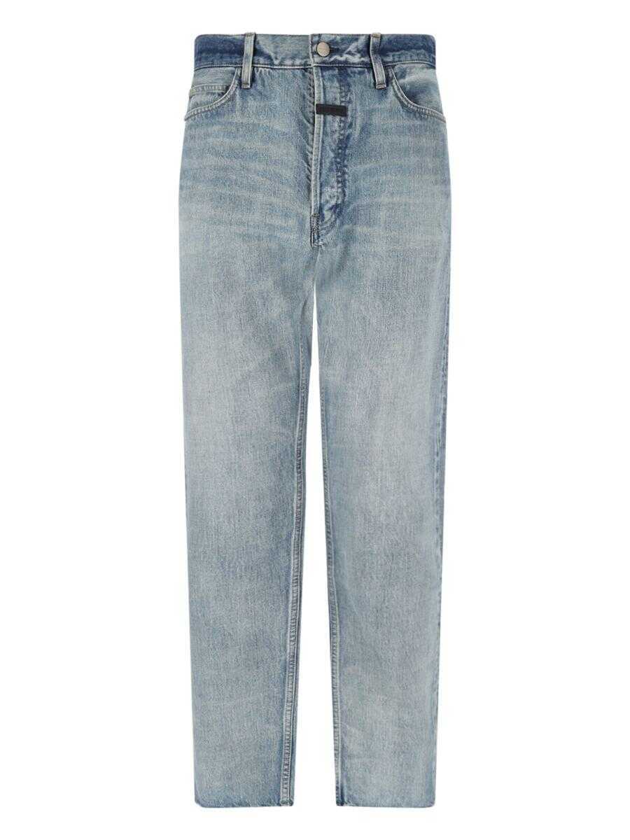 Blugi FEAR OF GOD Fear Of God Jeans BLUE Barbati (BM 18468681) 1