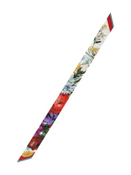 Esarfe Dolce & Gabbana Dolce & Gabbana Multicolor Silk Scarve RED Femei (BM 18468846) 1