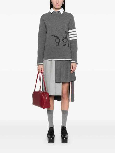 Pulovere Thom Browne Thom Browne Sweaters GREY Femei (BM 18468867) 2