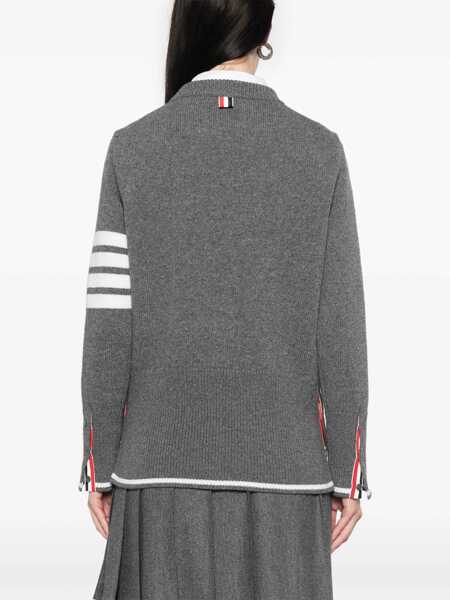Pulovere Thom Browne Thom Browne Sweaters GREY Femei (BM 18468867) 4