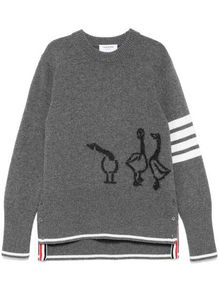 Pulovere Thom Browne Thom Browne Sweaters GREY Femei (BM 18468867) 1