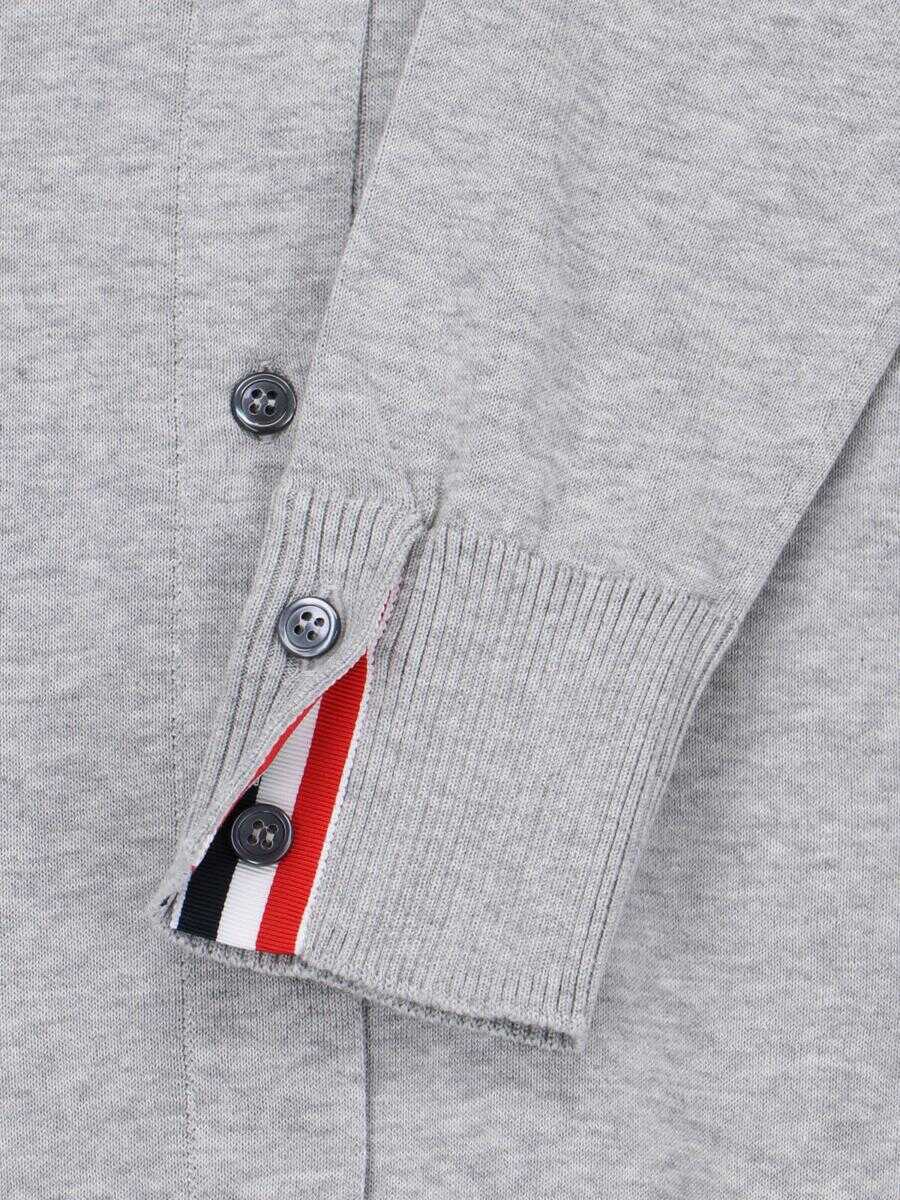 Topuri Thom Browne Thom Browne Top GREY Femei (BM 18468903) 4