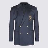 Sacouri Dolce & Gabbana Dolce & Gabbana Navy Blue Blazer