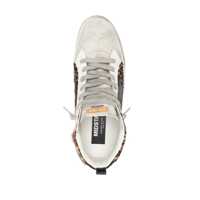 Incaltaminte Golden Goose Dama - Sneakers Golden Goose Golden Goose Mid Star Leather Sneakers BROWN Femei (BM 18470022) - B-mall.ro