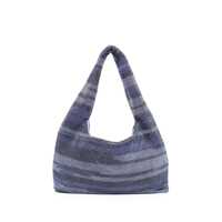 Genti de mana Kara Mini Crystal Mesh Armpit Bag Bags Femei
