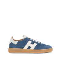 Sneakers Hogan Blue Suede Sneakers Femei