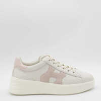 Sneakers Hogan White Leather Sneakers Femei
