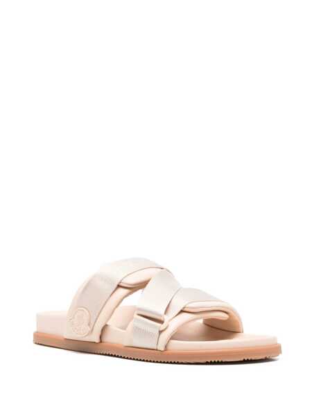 Sandale Moncler Moncler Mon Summer Slides PALE PINK Femei (BM 18471870) 2
