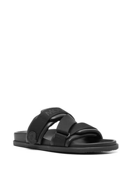 Sandale Moncler Moncler Mon Summer Slides Black Femei (BM 18471873) 2