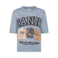 Topuri Ganni T-Shirts And Polos Femei