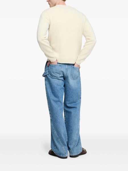 Pulovere JW Anderson JW Anderson Sweaters & Knitwear WHITE Barbati (BM 18472233) 3