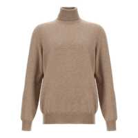 Pulovere Brunello Cucinelli Cashmere Turtleneck Sweater Barbati