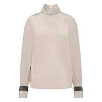 Bluze Brunello Cucinelli Turtle Neck Blouse Clothing Femei