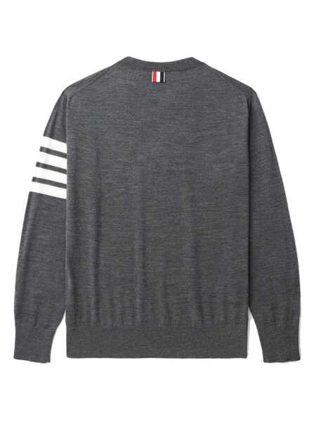 Pulovere Thom Browne Thom Browne Sweaters GREY Barbati (BM 18473583) 2