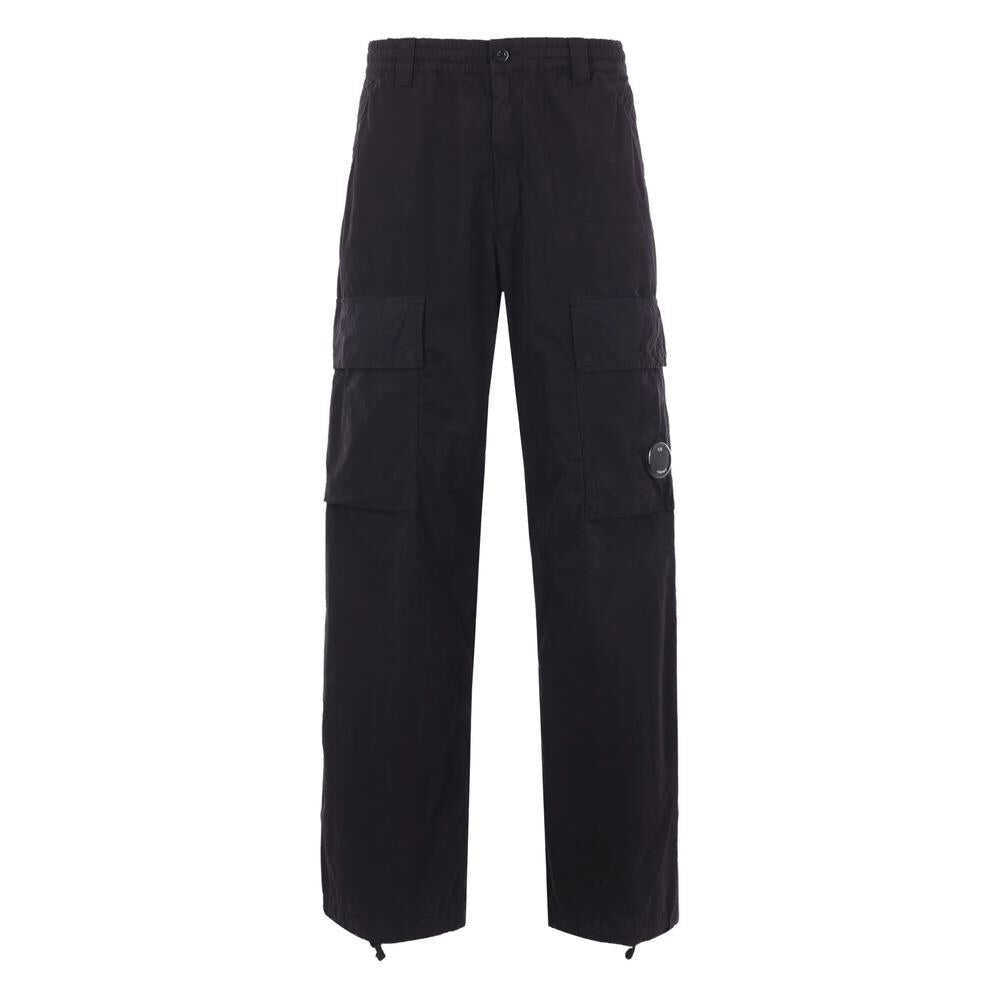 Pantaloni C.P. Company C.P. Company Trousers Black Barbati (BM 18473964) 1