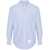 Thom Browne Light Blue Shirt With Button-Down Collar And Striped Rwb Detail On The Rear In Cotton Man BLUE