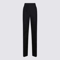 Pantaloni casual Tom Ford Dark Blue Cotton Pants Femei