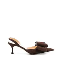 Pantofi cu toc Mach & Mach Le Cadeau Kitten Heel Slingback Shoes Femei