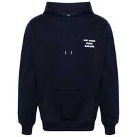 Bluze de trening Blue Hoodie With Logo In Cotton Man Barbati