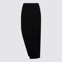 Fuste Rick Owens Black Viscose Skirt Femei
