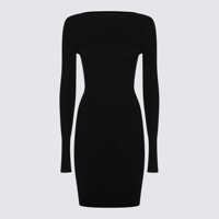 Rochii Rick Owens Black Viscose Dress Femei